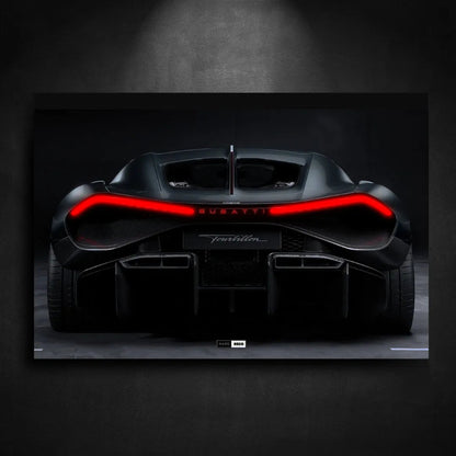 Tableau NÉON Bugatti Tourbillon - Marodeco