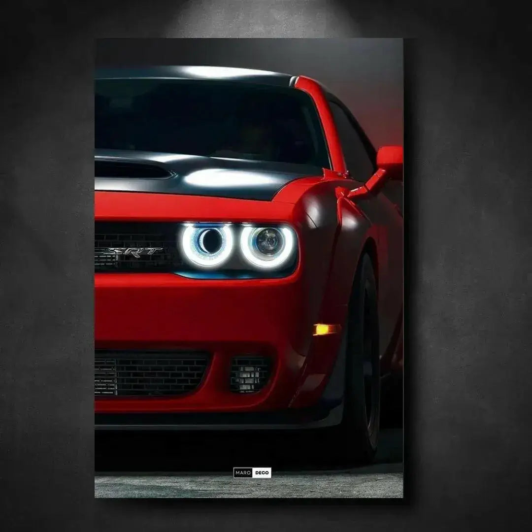 Tableau Dodge Challenger SRT Demon en Plexiglass | Marodeco