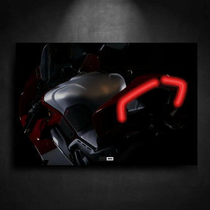 Tableau NÉON Ducati Panigale V4 - Marodeco