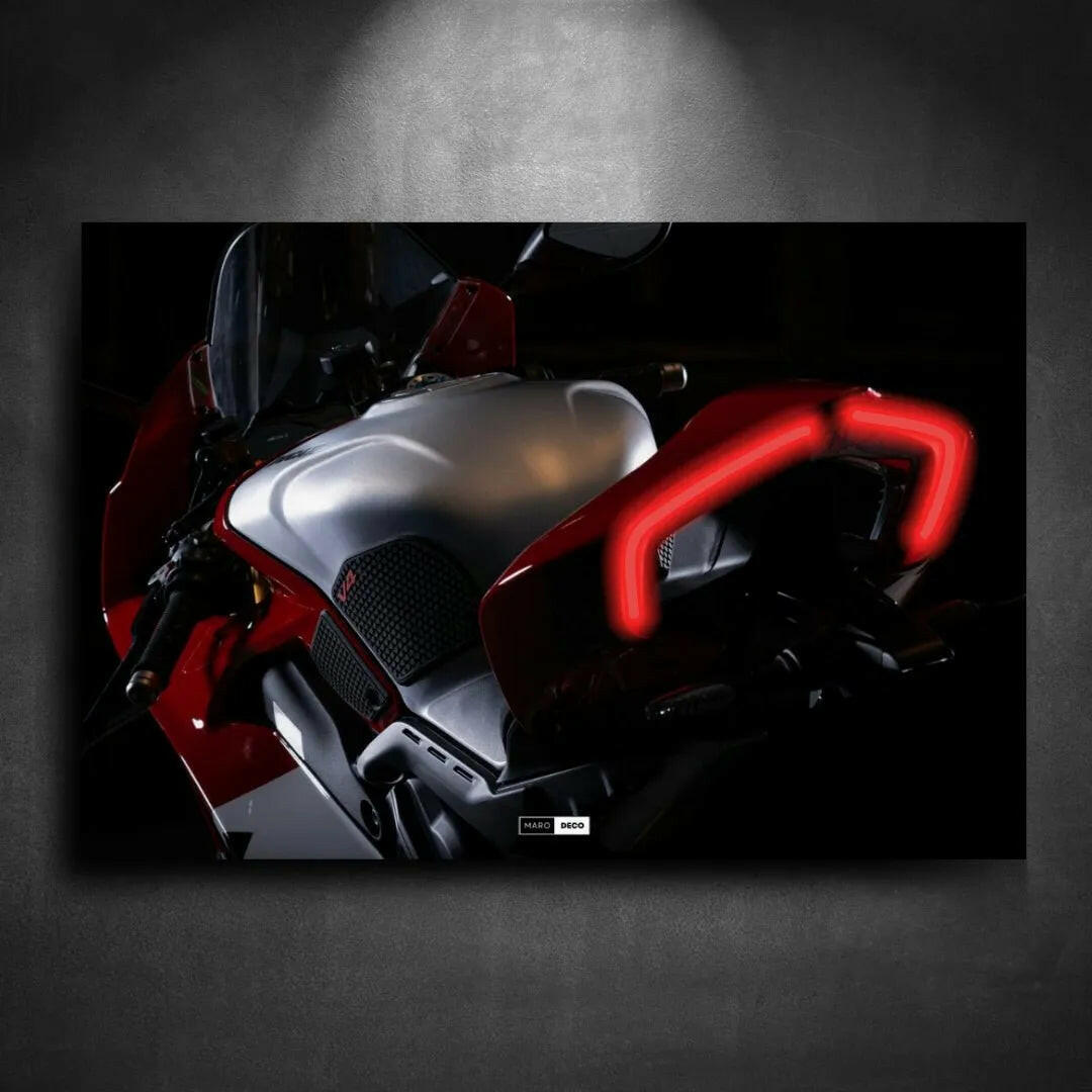 Tableau NÉON Ducati Panigale V4 - Marodeco