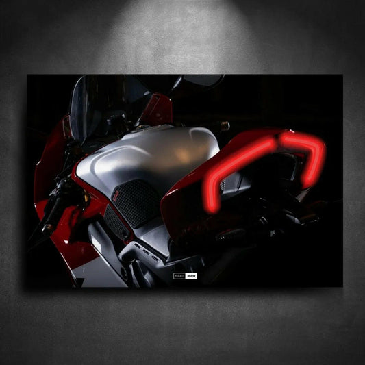 Tableau NÉON Ducati Panigale V4 - Marodeco
