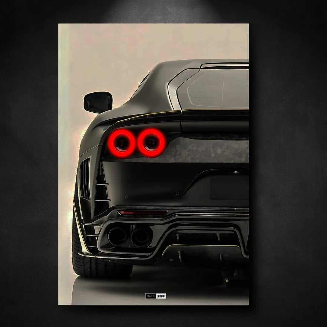 Tableau NÉON Ferrari 812 Mansory - Marodeco