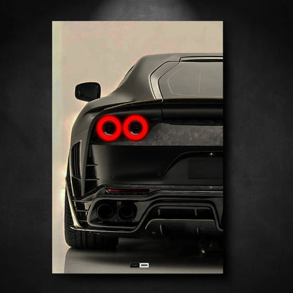 Tableau NÉON Ferrari 812 Mansory - Marodeco