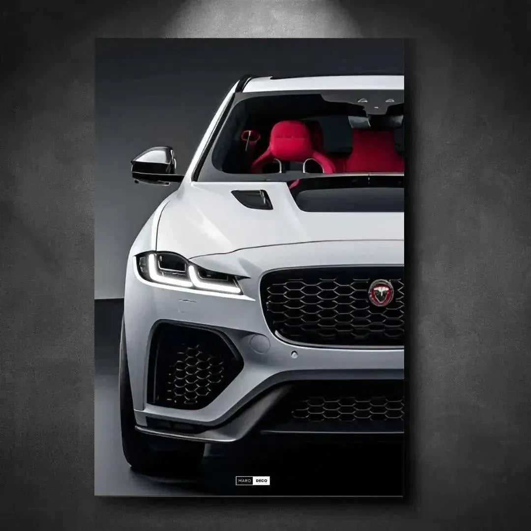 Tableau Jaguar F-PACE SVR en Plexiglass | Marodeco
