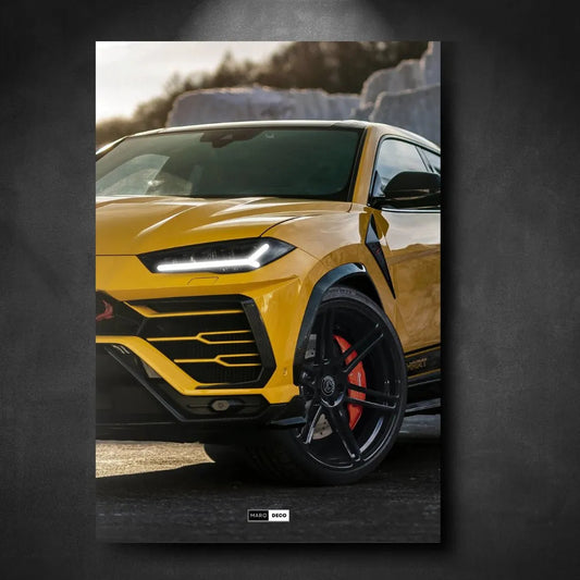 Tableau NÉON Lamborghini Urus - Marodeco