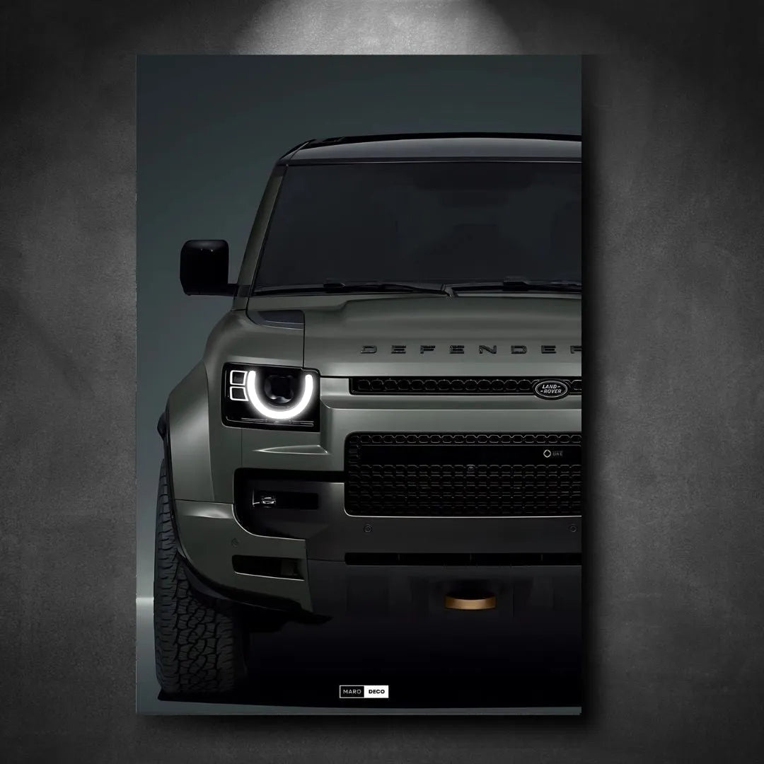 Tableau NÉON Land Rover Defender Octa Edition One - Marodeco