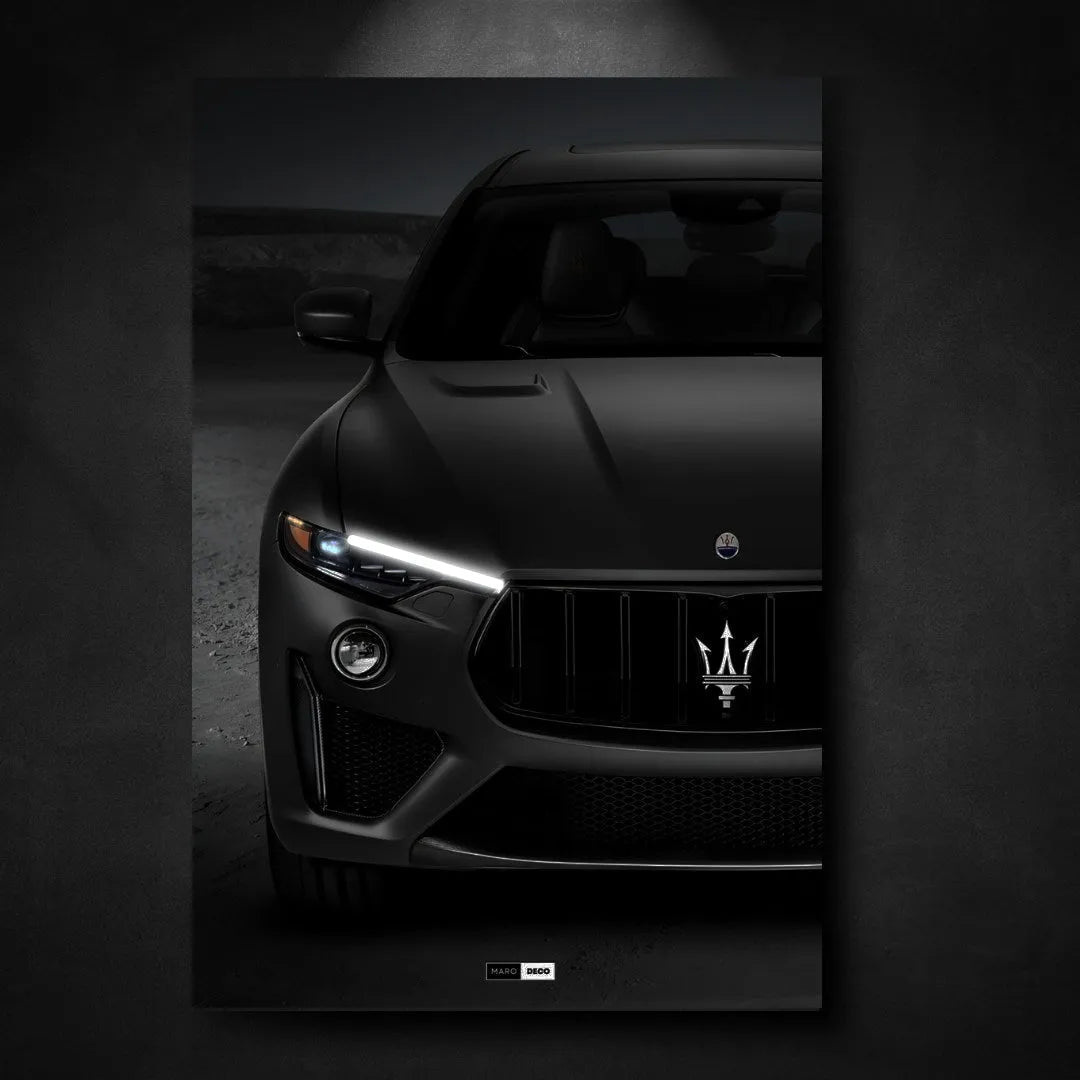 Tableau NÉON Maserati Levante Trofeo - Marodeco