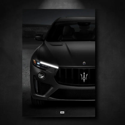 Tableau NÉON Maserati Levante Trofeo - Marodeco