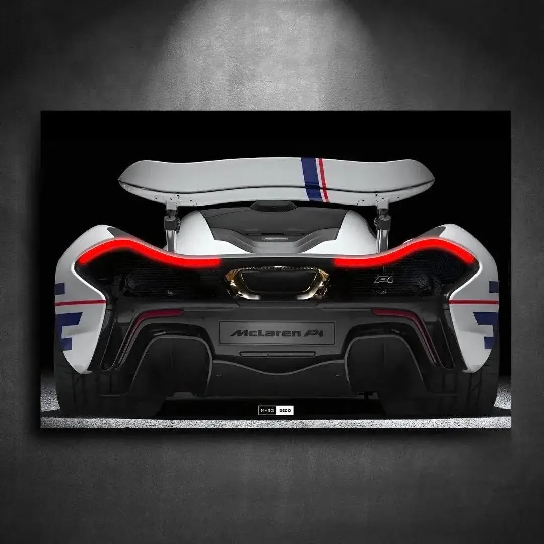 McLaren P1 — Tableau Plexiglass pour décoration murale