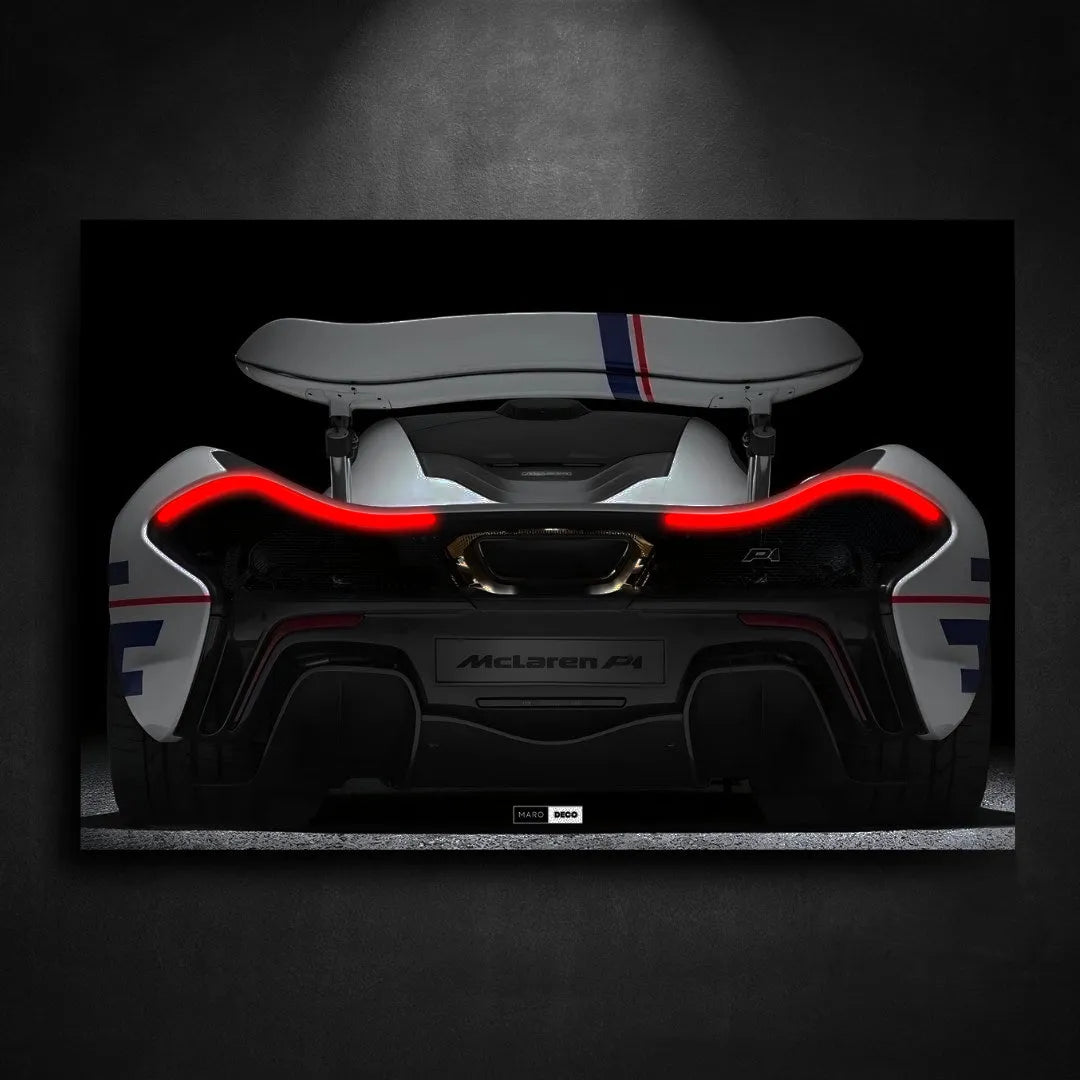 Tableau NÉON McLaren P1 - Marodeco