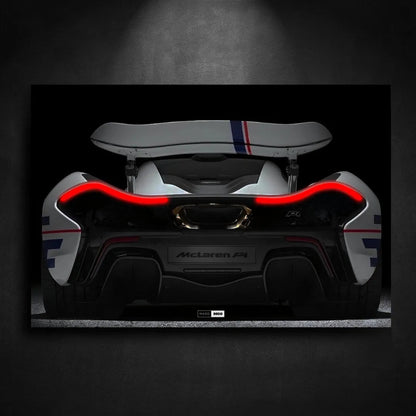 Tableau NÉON McLaren P1 - Marodeco