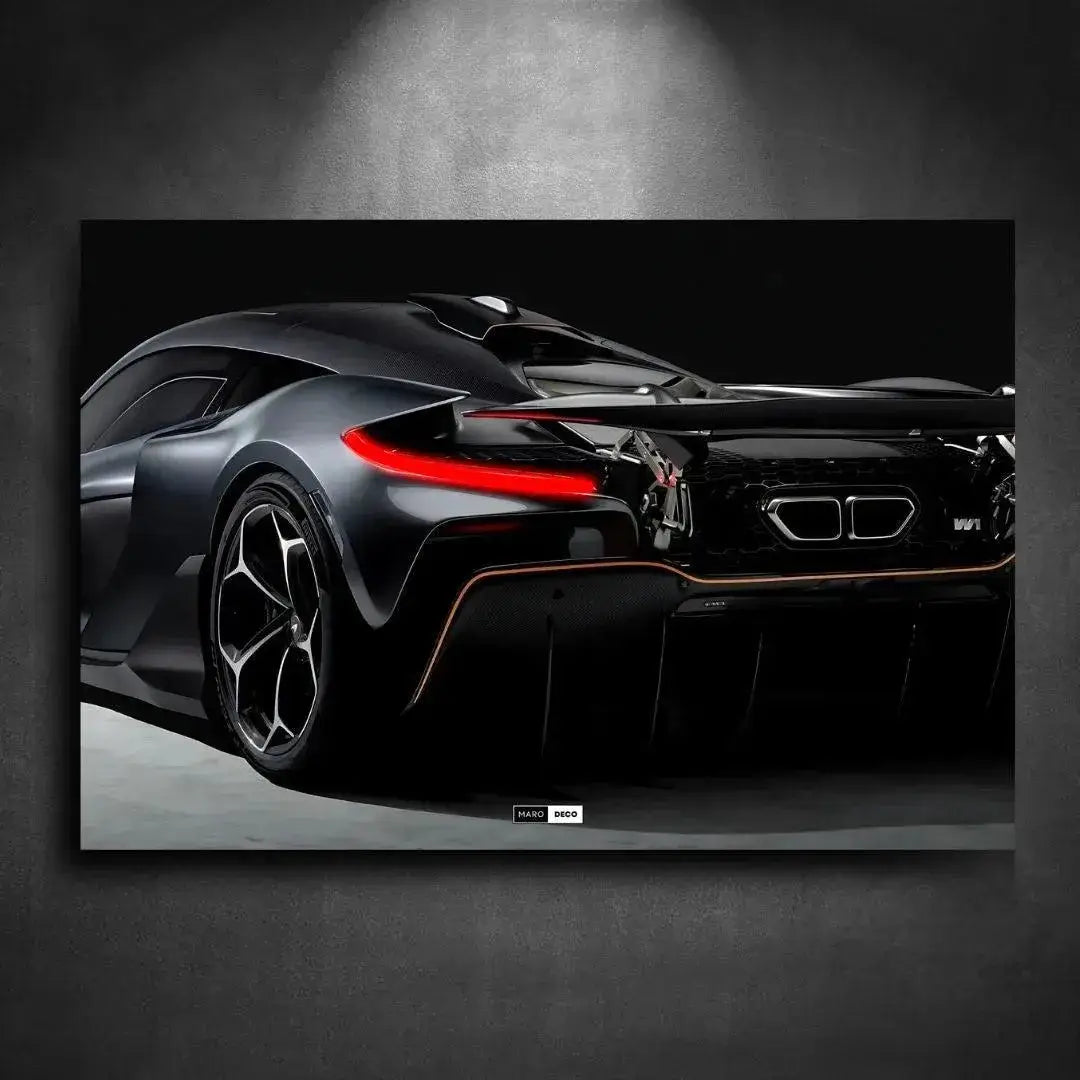 Tableau McLaren W1 en Plexiglass | Marodeco
