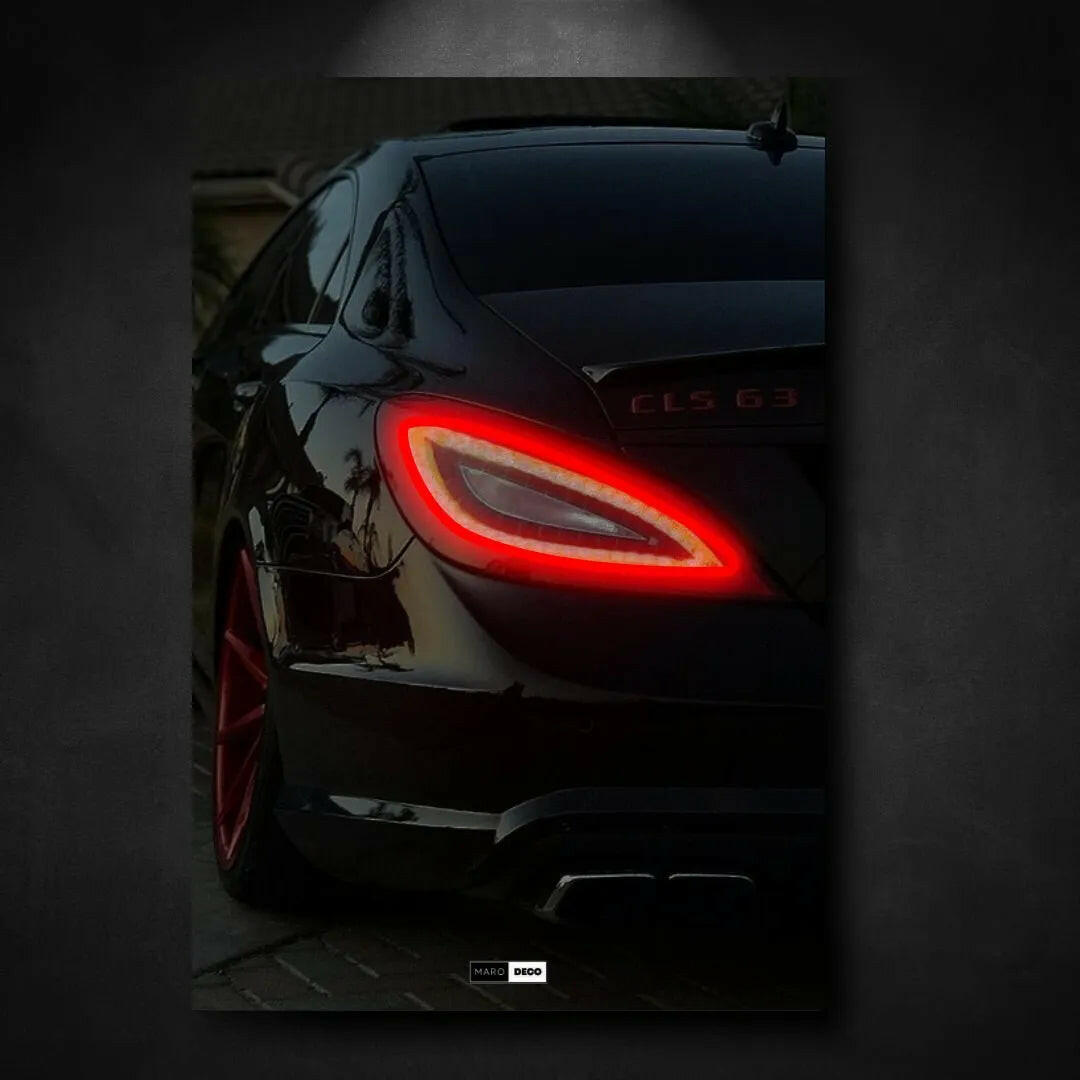 Tableau NÉON Mercedes AMG CLS 63S - Marodeco
