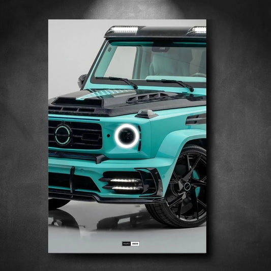 Tableau NÉON Mercedes-AMG G 63 Mansory Algorithmic - Marodeco