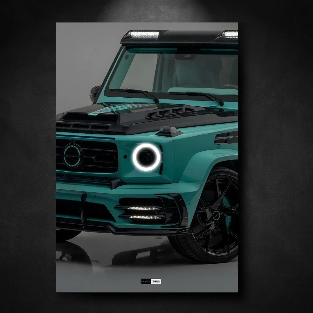 Tableau NÉON Mercedes-AMG G 63 Mansory Algorithmic - Marodeco