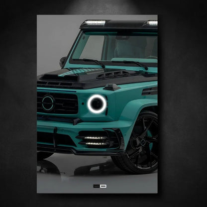 Tableau NÉON Mercedes-AMG G 63 Mansory Algorithmic - Marodeco