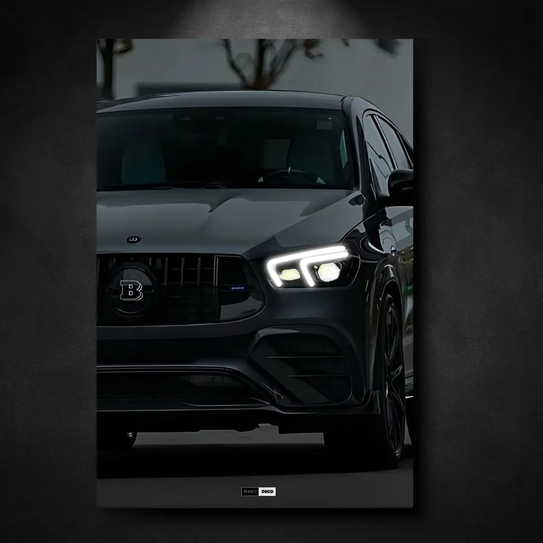 Tableau NÉON Mercedes AMG GLE 63S BRABUS - Marodeco