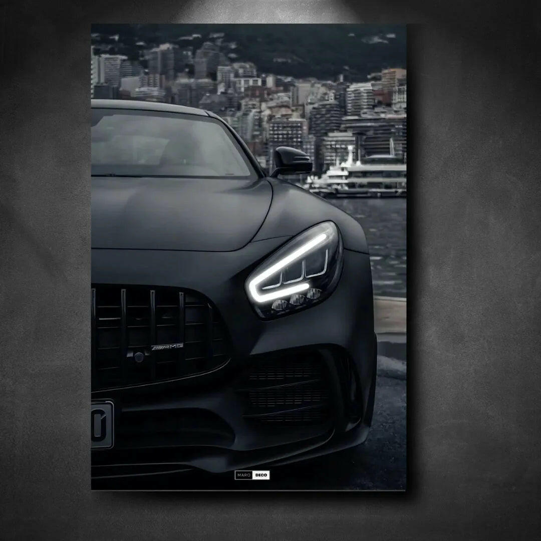 Tableau NÉON Mercedes AMG GT R - Marodeco