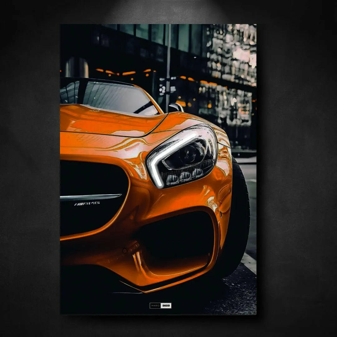 Tableau NÉON Mercedes AMG GT S - Marodeco