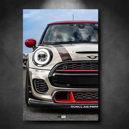 Tableau Mini John Cooper Works F56 en Plexiglass | Marodeco