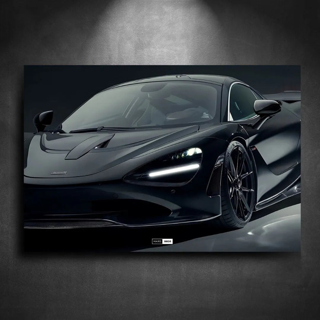 Tableau NÉON Novitec McLaren 750S - Marodeco
