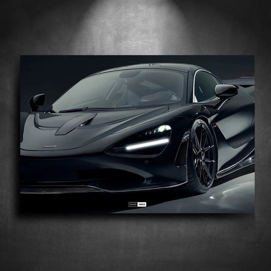 Tableau NÉON Novitec McLaren 750S - Marodeco