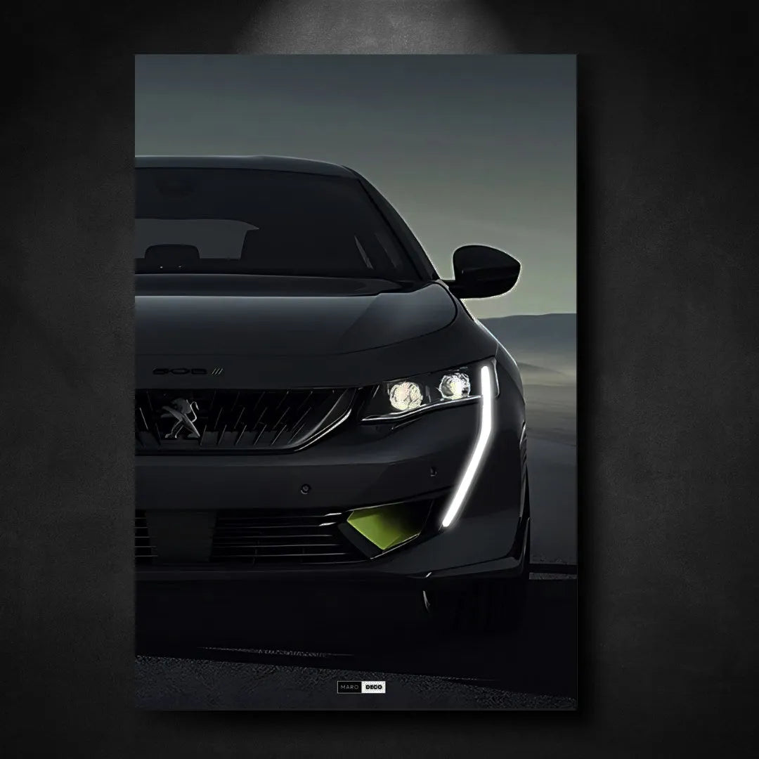 Tableau NÉON Peugeot 508 Sport - Marodeco