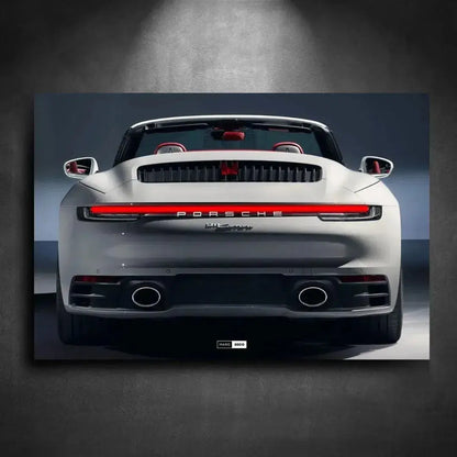 Tableau Porsche 911 Carrera S Cabriolet en Plexiglass | Marodeco