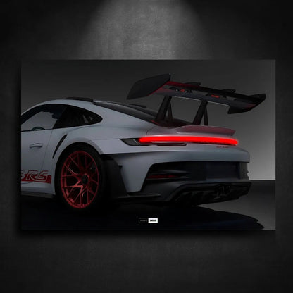 Tableau NÉON Porsche 911 GT3 RS - Marodeco