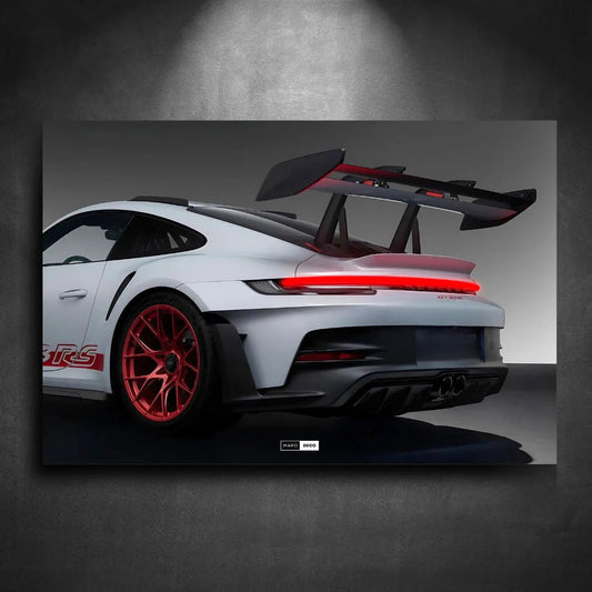 Tableau NÉON Porsche 911 GT3 RS - Marodeco