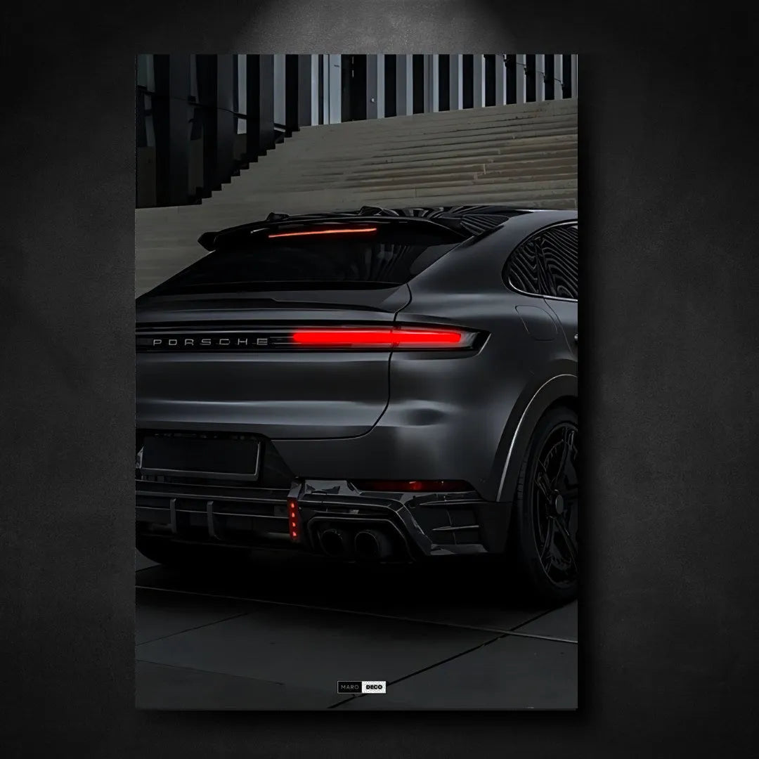 Tableau NÉON Porsche Cayenne - Marodeco