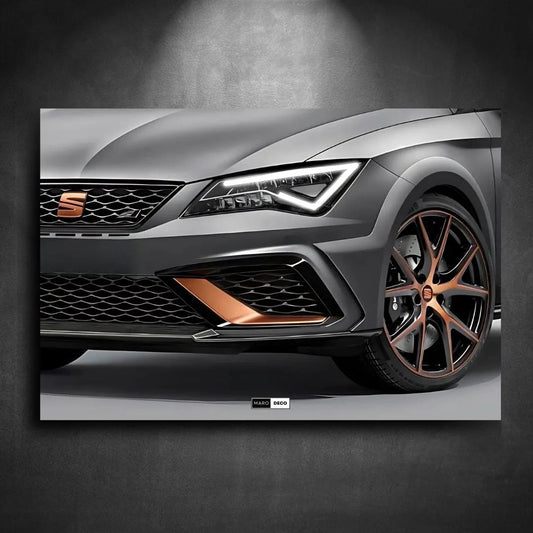 Tableau NÉON Seat Leon Cupra R - Marodeco