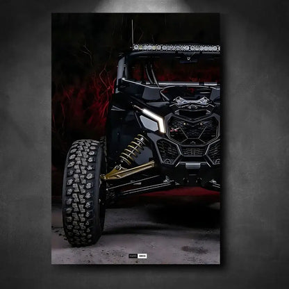 Tableau Can-Am Maverick X3 X RS Turbo en Plexiglass | Marodeco