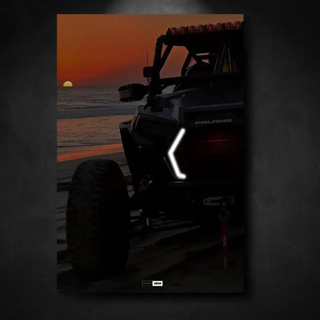 Tableau Polaris RZR Turbo S en Plexiglass | Marodeco
