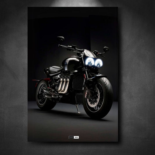 Marodeco Tableau NÉON Triumph Rocket 3 TFC