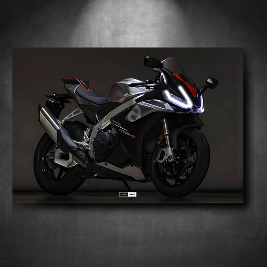 Tableau NÉON Aprilia RSV4 1100 Factory