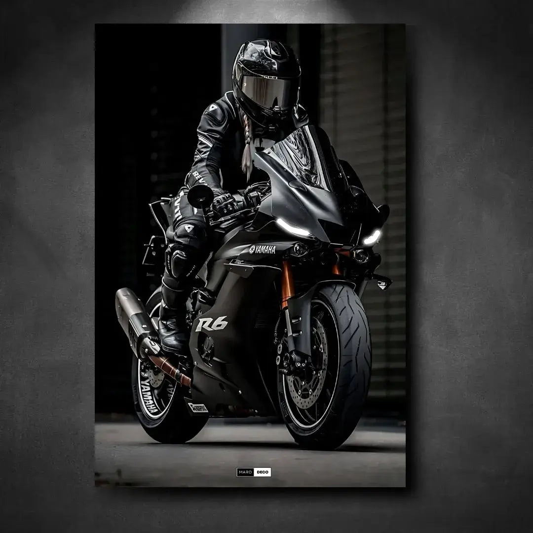 Tableau Yamaha YZF R6 en Plexiglass | Marodeco