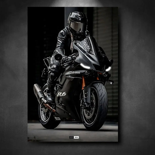Yamaha YZF R6 — Tableau Plexiglass pour décoration murale