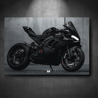 Art Print NEON Ducati Panigale V4