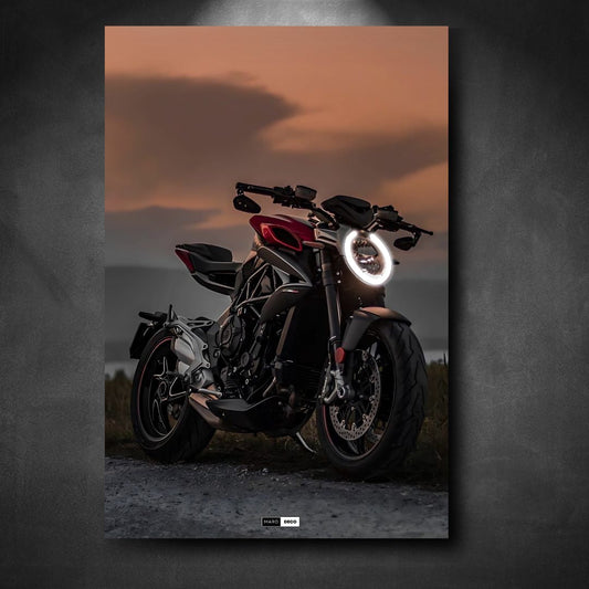 Tableau NÉON MV Agusta Dragster 800