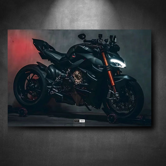 Tableau NÉON Ducati Streetfighter V4 S