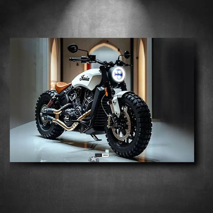 Indian Scout — Tableau Plexiglass pour décoration murale