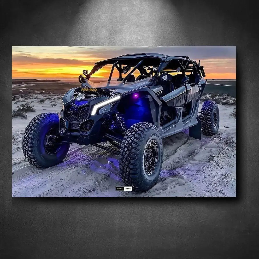 Tableau Can-Am Maverick X3 Turbo 1000 en Plexiglass | Marodeco