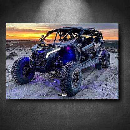 Tableau Can-Am Maverick X3 Turbo 1000 en Plexiglass | Marodeco