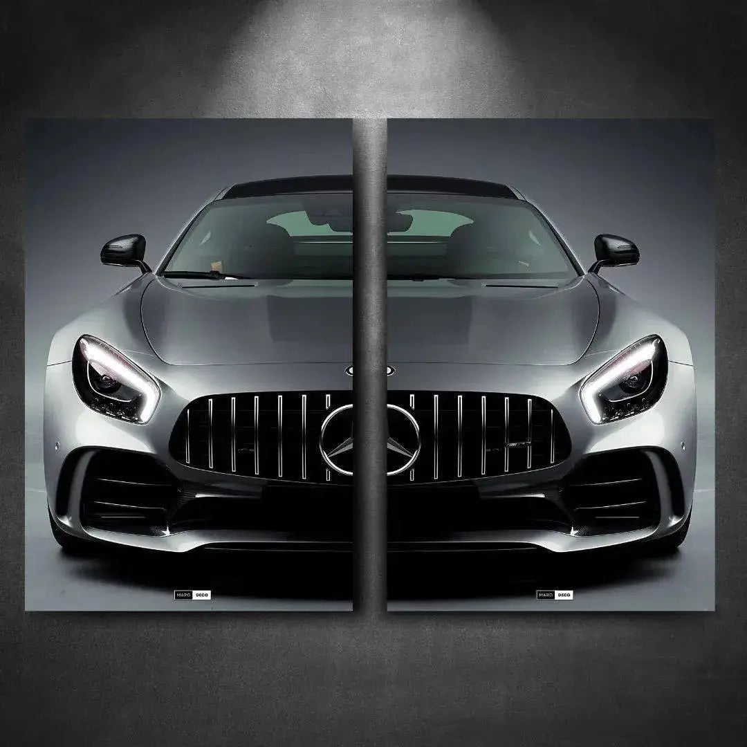 Tableau DUO Mercedes AMG GT R en Plexiglass | Marodeco
