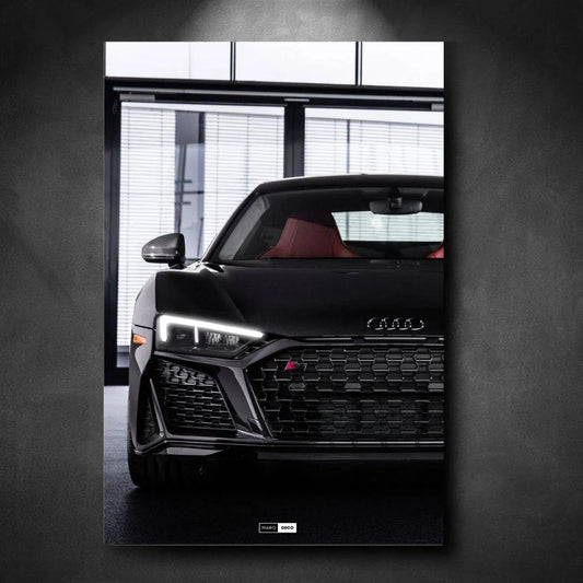Tableau NÉON Audi R8 Panther Edition - Marodeco