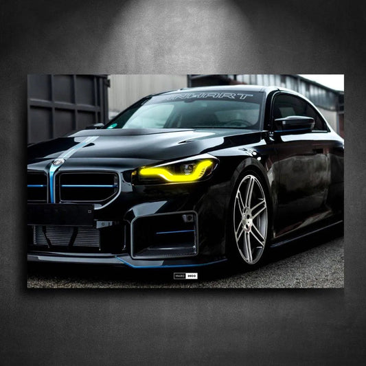 Tableau NÉON BMW M2 Manhart MH2 - Marodeco