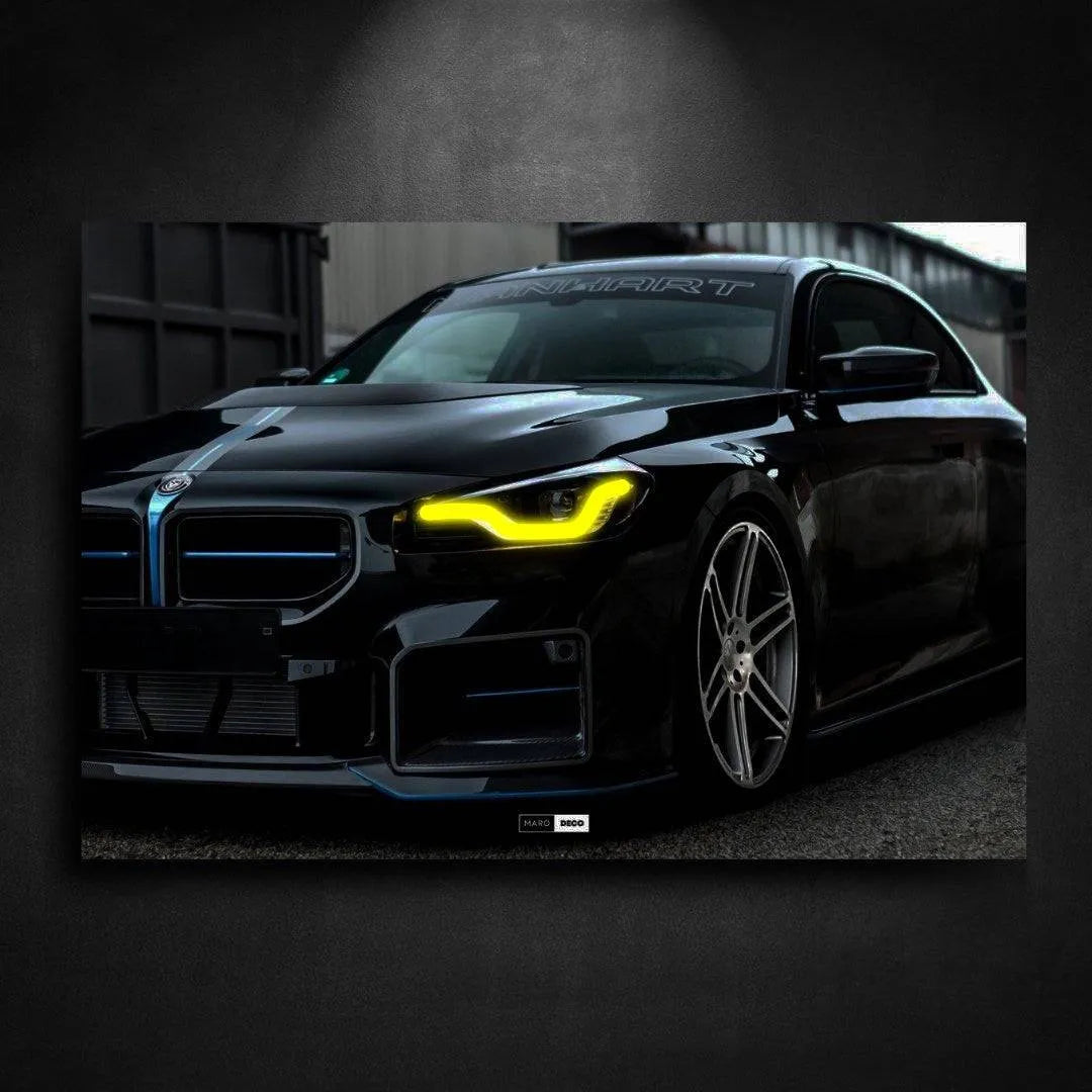 Tableau NÉON BMW M2 Manhart MH2 - Marodeco