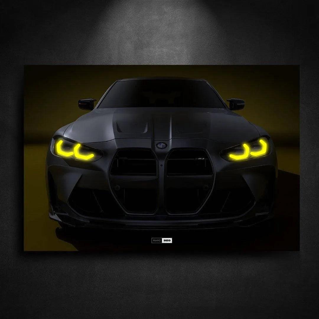 Tableau NÉON BMW M3 Vorsteiner - Marodeco