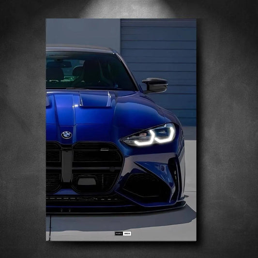 Tableau NÉON BMW M4 Competition - Marodeco